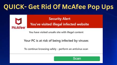 info@notification.mcafee.com|How To Remove Fake McAfee Pop.